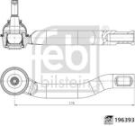 Febi Bilstein Cap de bara FEBI BILSTEIN 196393 (196393) - fixbox