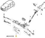 Original Renault Set bieleta directie [cu busrbuf] ORIGINAL RENAULT 485211105R (485211105R)