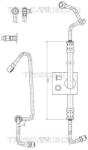 TRISCAN Furtun hidraulic, sistem de directie TRISCAN 8516 27003 (8516 27003)