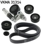 SKF Set curea transmisie cu caneluri SKF VKMA 31314 (VKMA 31314) - fixbox