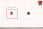 FAI AutoParts Rola intinzator, curea distributie FAI AutoParts T6697 (T6697)