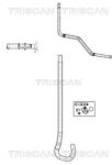 TRISCAN Furtun hidraulic, sistem de directie TRISCAN 8516 16033 (8516 16033)