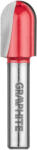 GRAPHITE Burghiu freza, profil U, lung, HM, 12.75x19.6mm, tija 8mm 56H213 (56H213) Burghiu