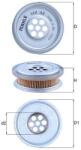 MAHLE Filtru hidraulic, sistem directie MAHLE HX 44 (HX 44)