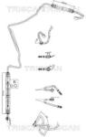 TRISCAN Furtun hidraulic, sistem de directie TRISCAN 8516 29009 (8516 29009)