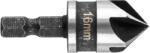 GRAPHITE Sanfren hexagonal, 16 mm 54T421 (54T421) Burghiu