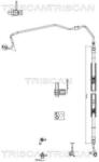 TRISCAN Furtun hidraulic, sistem de directie TRISCAN 8516 40002 (8516 40002)
