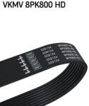 SKF Curea transmisie cu caneluri SKF VKMV 8PK800 HD (VKMV 8PK800 HD) - fixbox