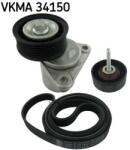 SKF Set curea transmisie cu caneluri SKF VKMA 34150 (VKMA 34150) - fixbox