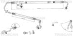 TRISCAN Furtun hidraulic, sistem de directie TRISCAN 8516 23011 (8516 23011)