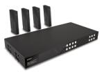 LINDY Extender matricial HDBaseT Cat. 6 4x4 HDMI 4K60, 150 m, Lindy 38345 (38345)