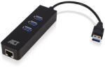 ACT AC6310 USB Hub 3.2 with 3 USB-A ports and ethernet (AC6310) - tonerpiac