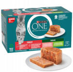 ONE Purina One Adult Terrine csirke és lazac 4x85 g nedves macskatáp