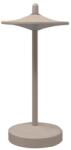 KELU Lampa de masa LED, 1W, 130lm, 3000K, reincarcabila, aluminiu, bej, Sake Kelu (LAMP-TABLE-SAKE/SD-KELU)
