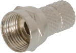 Well Mufa tata F cu infilietare 5mm, 12 blistere, Well FC-003X4-BW (FC-003X4-BW)