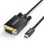 Choetech Cablu USB-C - VGA Choetech XCV-1801, 1.8m, negru (CABLE-USBC/VGA-XCV1801/1.8-CHO)