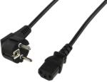 Well Cablu de alimentare calculator Schuko 90 grade tata - CCE mama 5m Well (CABLE-703-5.0-WL) - vitacom