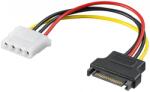 Goobay Cablu de alimentare SATA 5.25" - SATA 0.17m (CABLE-PW-SATA-03)