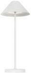 KELU Lampa de masa LED, 3W, 240lm, 3000K, reincarcabila, aluminiu, alb, Liberty Kelu (LAMP-TABLE-LIBERTY/WE-KELU)