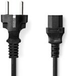 Nedis Cablu de alimentare Schuko tata - IEC-320-C13, 10m negru, Nedis (CEGL10030BK100)