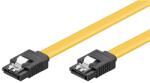 Goobay Cablu de date SATA 6 GB/s, SATA 7-pini tata - SATA 7-pini tata, 0.5m, galben, Goobay (CABLE-HDD-SATA3/0.5YW)