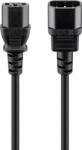 Goobay Cablu de alimentare C14 tata - C13, 2m, negru, Goobay (CABLE-705-2.0-GBAY)