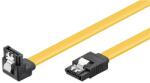 Goobay Cablu de date SATA 6 Gb/s, SATA 7-pini tata - SATA 7-pini tata cotit, 0.5m, galben, Goobay (CABLE-HDD-SATA/0.5YW/90)