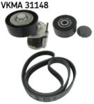SKF Set curea transmisie cu caneluri SKF VKMA 31148 (VKMA 31148) - fixbox