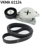 SKF Set curea transmisie cu caneluri SKF VKMA 61124 (VKMA 61124) - fixbox