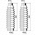 Moog Ansamblu burduf, directie MOOG K150083 (K150083)
