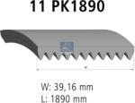 DT Spare Parts Curea transmisie cu caneluri DT Spare Parts 4.80392 (4.80392) - fixbox