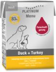 PLATINUM Adult duck & turkey 185 g
