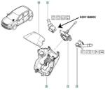 Renault comutator stergator ORIGINAL RENAULT 8201 168 003 (8201 168 003)