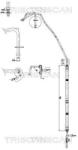 TRISCAN Furtun hidraulic, sistem de directie TRISCAN 8516 16055 (8516 16055)