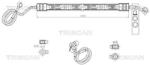 TRISCAN Furtun hidraulic, sistem de directie TRISCAN 8516 29032 (8516 29032)