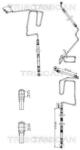 TRISCAN Furtun hidraulic, sistem de directie TRISCAN 8516 29050 (8516 29050)