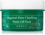 AXIS-Y 6+1+1 Advanced Formula Mugwort Pore Clarifying Wash Off Pack masca pentru curatare profunda cu efect calmant 100 ml Masca de fata