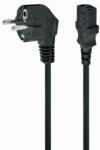 Gembird Cablu de Alimentare Gembird C13, 1m, Negru (PC-186-1M)