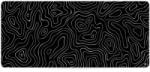 Qwerty Key Mouse pad QwertyKey Topographic Black (DMTOPONEGRU) Mouse pad