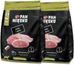 Pan Mięsko PAN MIĘSKO Hrana uscata pentru pisici, cu curcan si gasca S 2x400 g