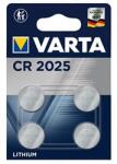 VARTA gombelem CR2025, lítium, 4db/csomag (VARTA_6025101404) (VARTA_6025101404)