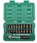 SATA törtcsavar kihajtó dugókulcs készlet 23 része st09138 7-19mm