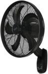 Lucci Air 21326749 - Ventilator de perete GLIDE 36W/230V, Ø 45 cm, negru + telecomandă (FAN00325) Ventilator
