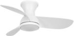 Lucci Air 51307149- Ventilator LED dimabil SYROS II LED/18W/230V CCT, diam. 76 cm, alb + telecomandă (FAN00321)