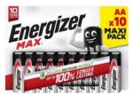 Energizer MAX tartós elem AA, alkáli, 10db/csomag (ENERGIZER_11169) (ENERGIZER_11169)