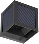 V-TAC Lampă solară de perete cu senzor LED/9W/3, 7V 3000/4000/6000K IP65 2600mAh neagră (VT2317)
