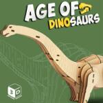 RAYA TOYS Дървен 3D пъзел Raya Toys - Age of Dinosaurs: Diplodocus, 38 части (517123246) - ozone