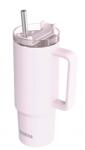 QUOKKA Stream szívószállal 950 ml, Light Pink