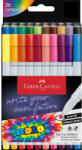 Faber-Castell Rostirón, filctoll készlet, vastag GRIP Boldpen Faber-Castell 20 klf. szín (FC155318) - web24