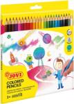 JOVI Creioane colorate din lemn, 24 buc/set, culori asortate, Jovi JOVI730/24